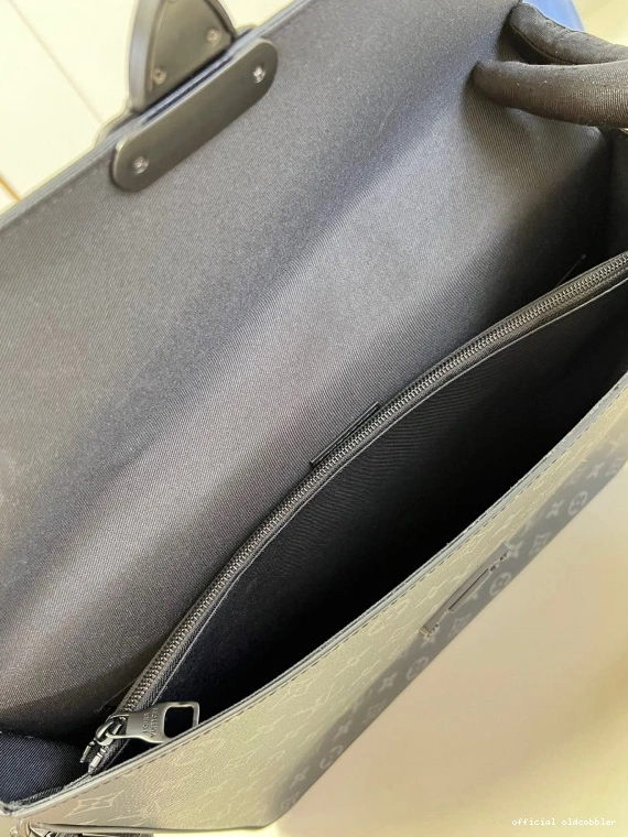 Official oldcobbler LOCK BRIEFCASE VUITTON S LOUIS 0818